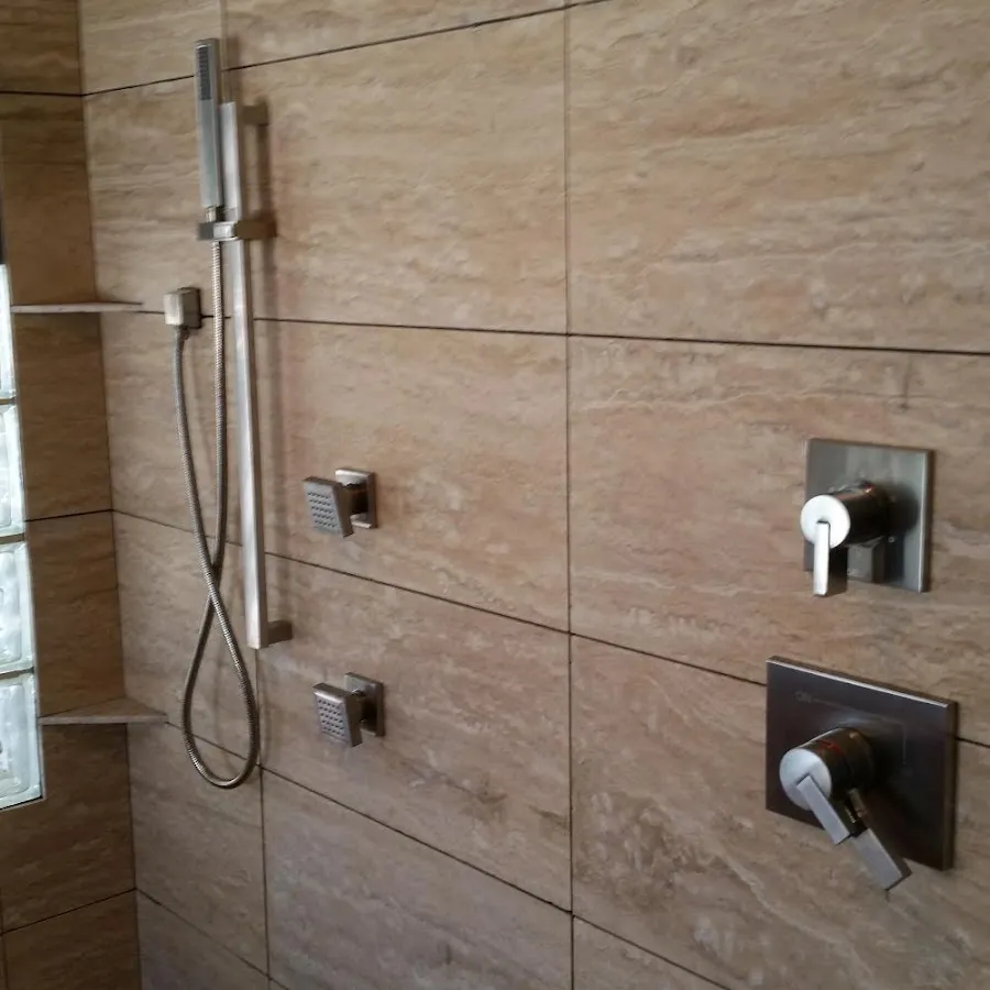 Shower fixture installation for Gas Line Repair in Barrington